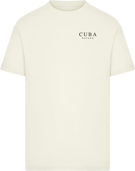 Mister Tee - Summer Stay Heren Tshirt - M - Creme