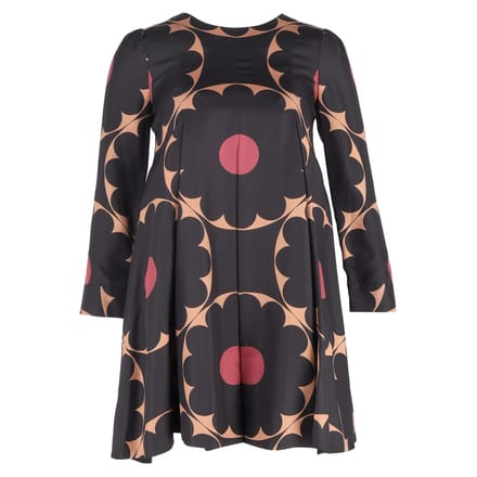 Marc By Marc Jacobs retro mini-jurk met bloemenprint in veelkleurige zijde