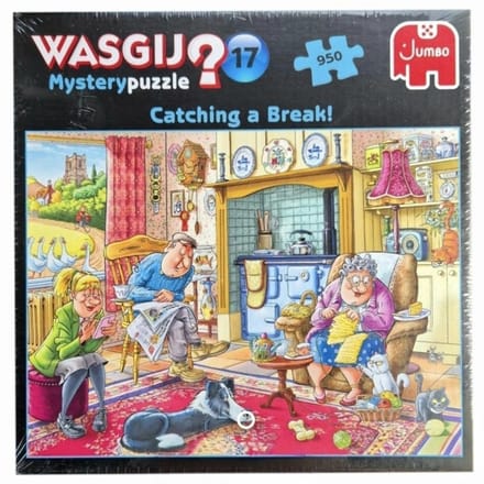 Wasgij mysterypuzzel catching a break 950 stukjes