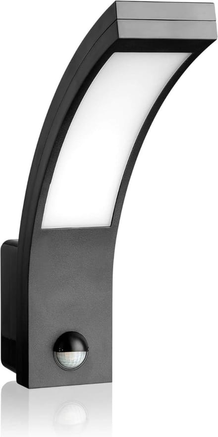 MKSS® Buitenlamp met Bewegingssensor - Wandlamp Buiten - Tuinverlichting - Zwart