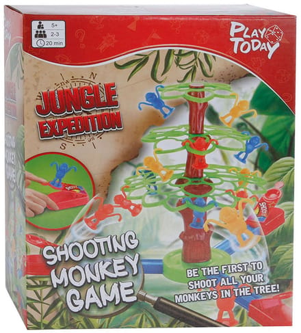 Jungle Expedition Shooting Monkey Game