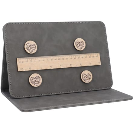 Kaarthouder Breigereedschap Naaldkunst Opvouwbaar Haakpatroonhouder Accessoires beige