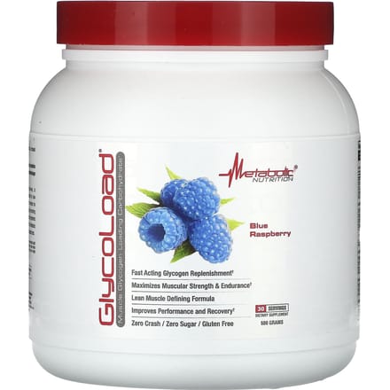 Metabolic Nutrition, GlycoRoad, Blauwe Framboos, 600g
