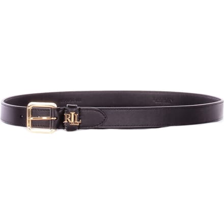 Riem van echt leer met logodetail