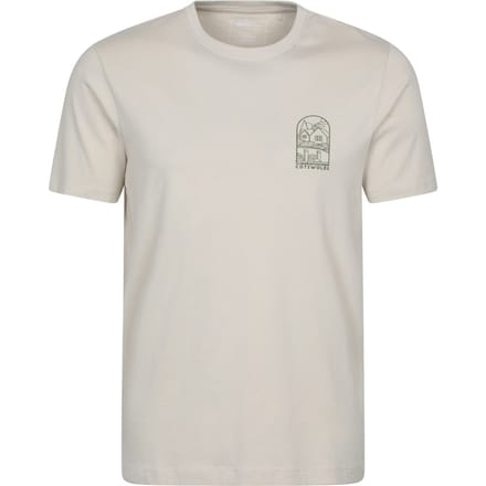 Mountain Warehouse Heren Cotswold Korte Mouwen T-Shirt (Off White)