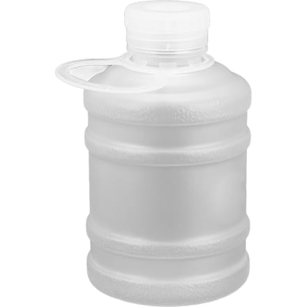 650ml Drinkkan Draagbaar Grote Capaciteit Mat Plastic Schattige Sport Waterfles met Draaglus white