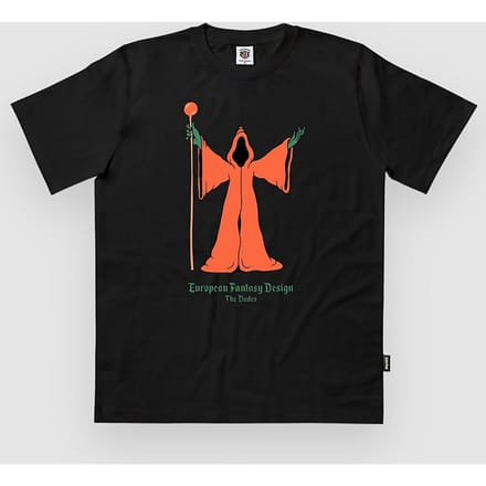 The Dudes Warlock Classic T-Shirt zwart