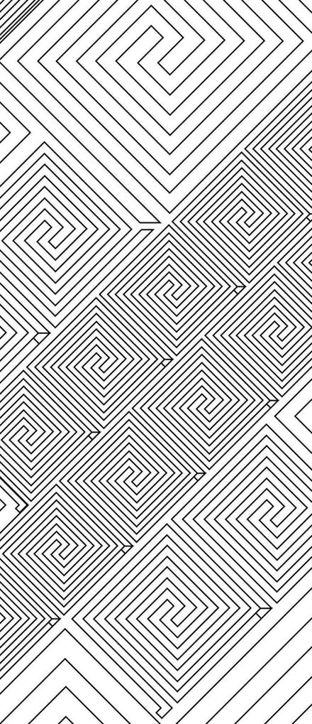 Abstract Pattern Black White Photo Wallcovering