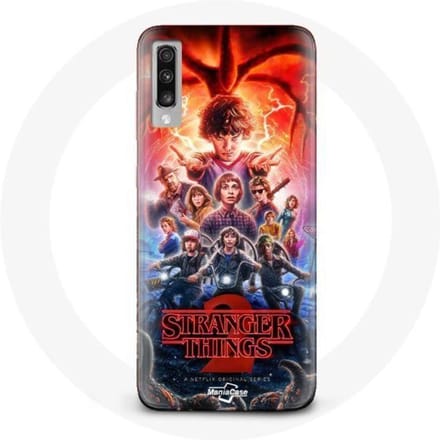 Samsung Galaxy A70 hoesje Stranger Things poster seizoen 2