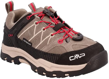 Cmp Rigel Low Wp 3q13244 Wandelschoenen Beige,Rood,Wit,Zwart EU 35 Kinderen