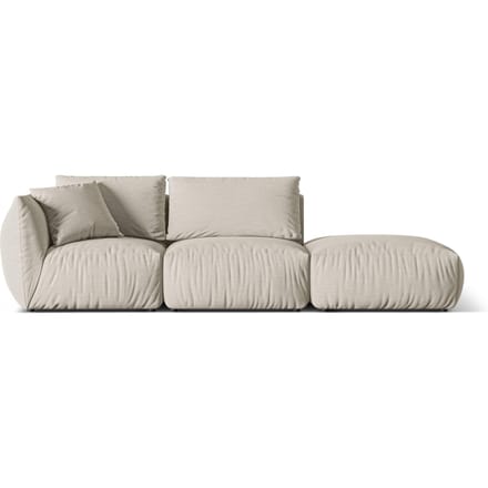 Hoekbank Chris 3-zits rechts velvet | Micadoni