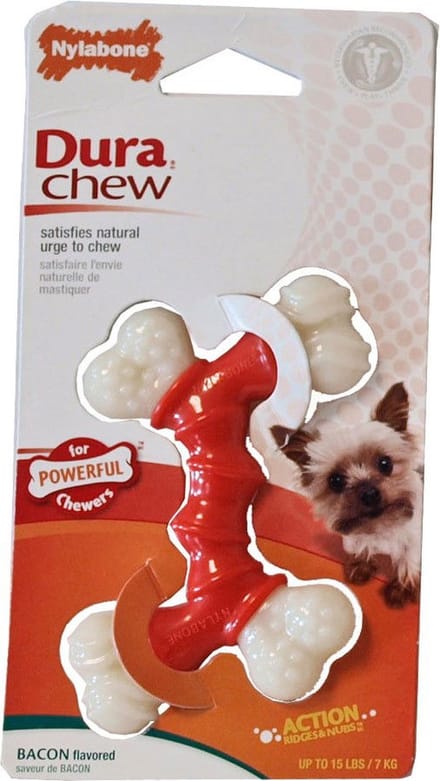 Nylabone - Kauwvoer hond bacon S