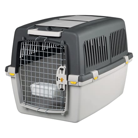 Stefanplast Gulliver 4 IATA transportkooi, grijs/grijs, 71 x 51 x 50 cm