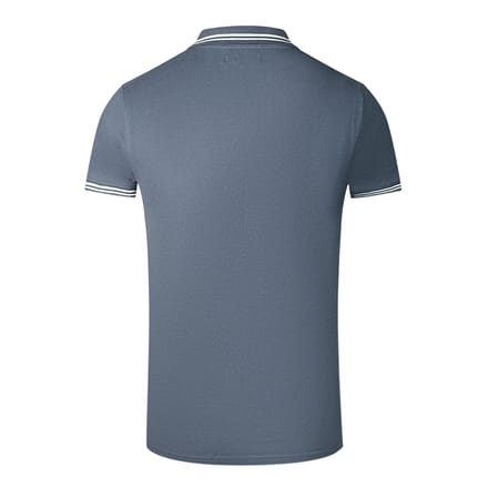 Cavalli Class Dubbel Getippte Kraag Marineblauwe Polo Shirt