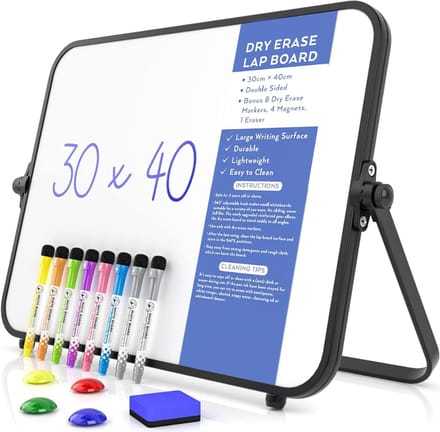 Mobiel Whiteboard - Weekplanner - Maandplanner - Jaarplanner - Magnetisch - Wit en Zwart
