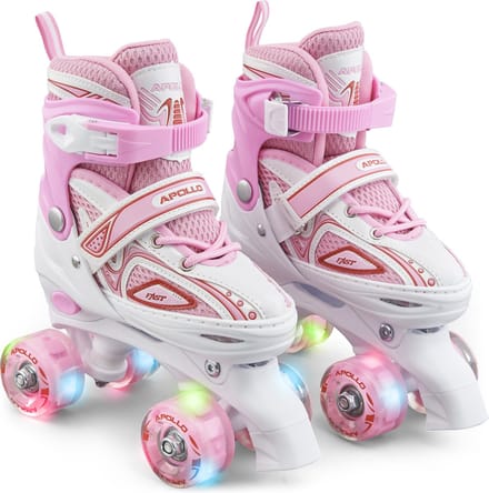 Apollo LED-Rollschuhe Super Quads X-Pro