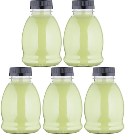 Scrubzout Fresh Ginger - 375 gram - Fles met zwarte dop - Set van 5 stuks - Hydraterende Lichaamsscrub