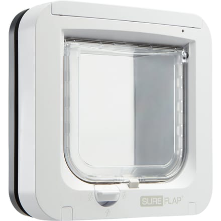 SureFlap Microchip - Kattenluik - Grijs Wit - 12 x 14 cm