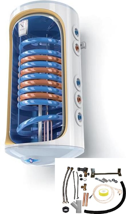 Tesy Bilight 2 warmtewisselaar verticaal 100 Liter met installatieset