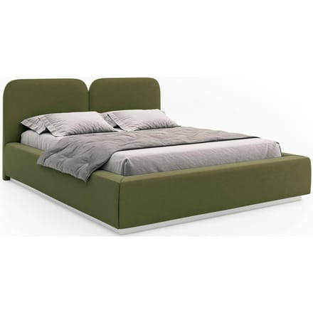 Bedframe Cremona velvet 140 x 200 cm | Selsey Design