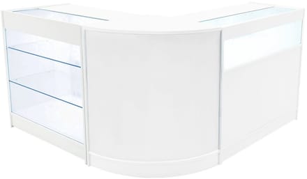 Triton led winkeltoonbank set - wit - k900/b900/cm60 - led-verlichting