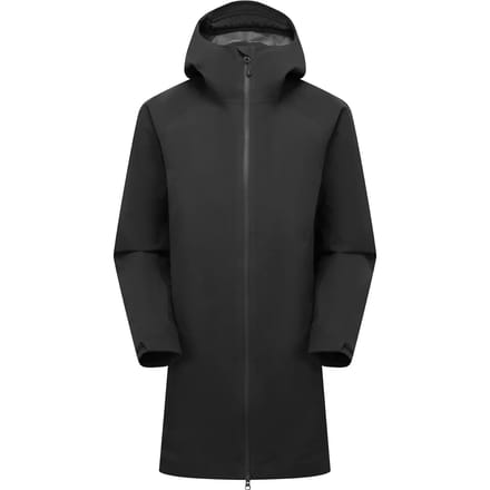 Montane Spirit Long Waterproof Jacket Dames (Maat - S, Kleur - Midnight Grey)