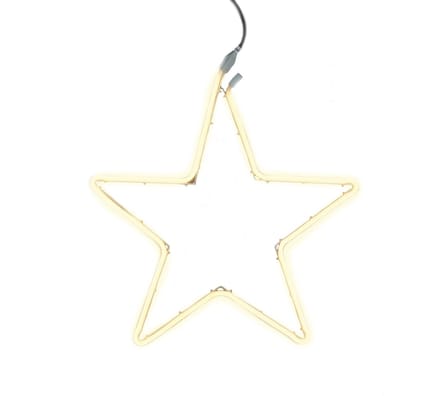 Anna's Collection Kerstster - verlicht - 200 LEDs - warm wit - 54 cm