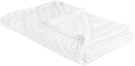 KANDILLI - Plaid - Gebroken wit - 150 x 200 cm - Polyester