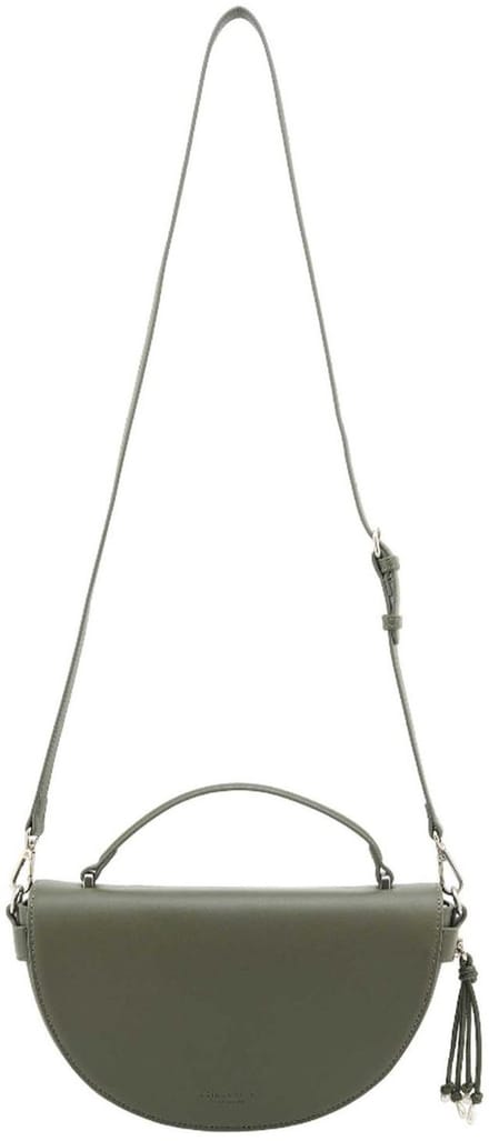 SEIDENFELT MANUFAKTUR schoudertas Sandve Saddle Bag Khaki kaki