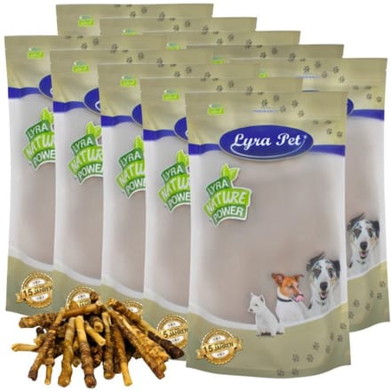 10 kg Lyra Pet® buffelsticks met rundvleesreepjes