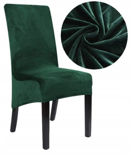 Stoelhoes M Donkergroen Velours - Stijlvolle Bescherming