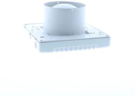 Badkamer-/ toiletventilator M1TH 100 wit