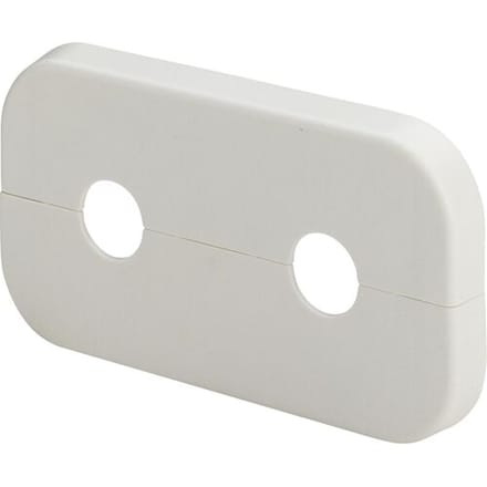 Viega 1079.6 dubbele rozet 110x60x10x15mm