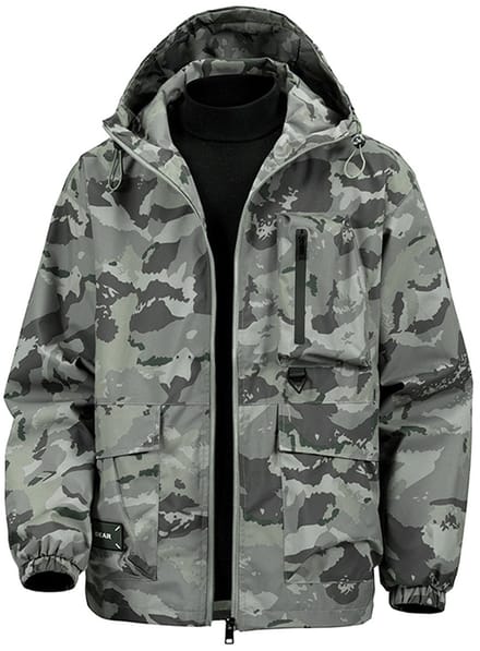 YOUTHUP Heren Jack - Camouflage en Waterafstotend jas - M