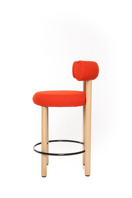 Tom Dixon Dikke barkruk Hout - natuur - TomDixonHallingdal65_0600 - Zithoogte 65 cm