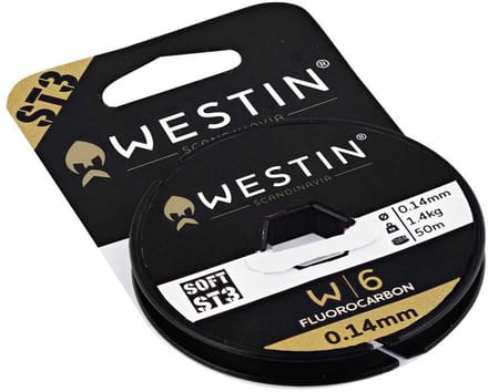 Westin W6 St3 50 M Flurocarbon Goud 0.140 mm
