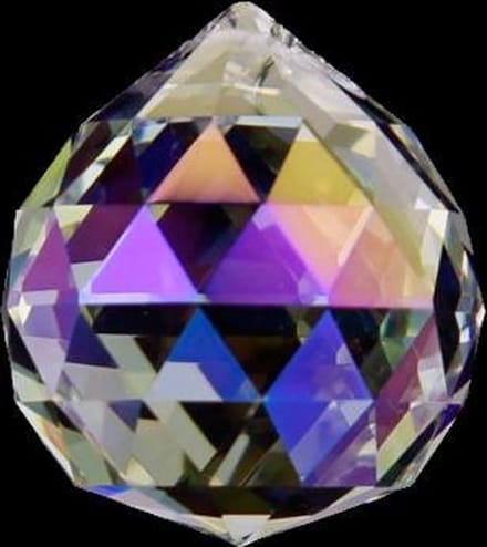 Regenboogkristal bol parelmoer AAA kwaliteit - 5 cm