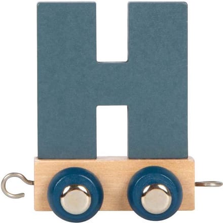 Small Foot - Wooden Letter Train Polar - H