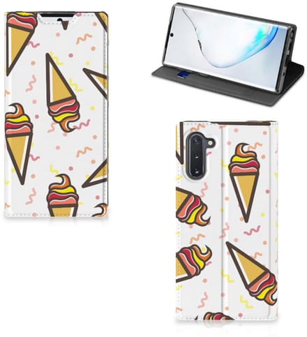 Samsung Galaxy Note 10 Flip Style Cover Icecream