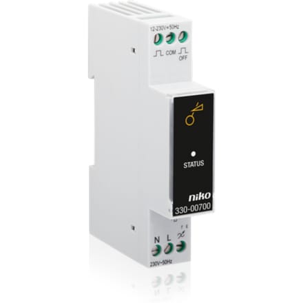Niko-Servodan Dimmer rcl 5-350 VA 17.5 mm push-button
