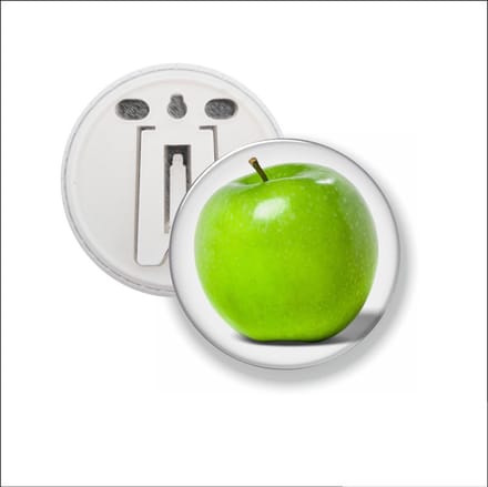 Button Met Clip - Appel