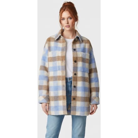 IRO Paris Wallis Overshirt Blue/brown Taglia: 32 | Sovracamicie Outlet | Donna | Blu