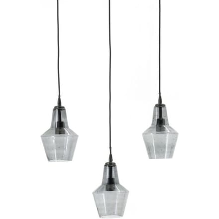Furnilux Hanglamp orion , 3-lamps zwart