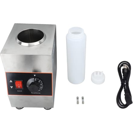 Sauswarmer 650ML 160W Snelle Verhitting Precieze Temperatuurregeling Chocolade Jam Warmhoudmachine L white