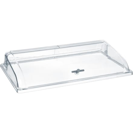 Couvercle transparent RollTop pour présenter des plats GN1/1 - Hendi 866009 transparent