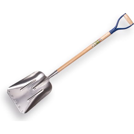 Graanschop, ZWEEDS model,  gehard aluminium, met strip met YD-steel 95 cm