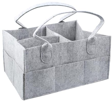 Draagbare Luierorganizer met 5 Buitenpakken en Multifunctioneel Ontwerp - 33 x 23 x 18 cm
