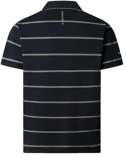 Hackett Hm5600117 Korte Mouw Poloshirt Blauw S Man