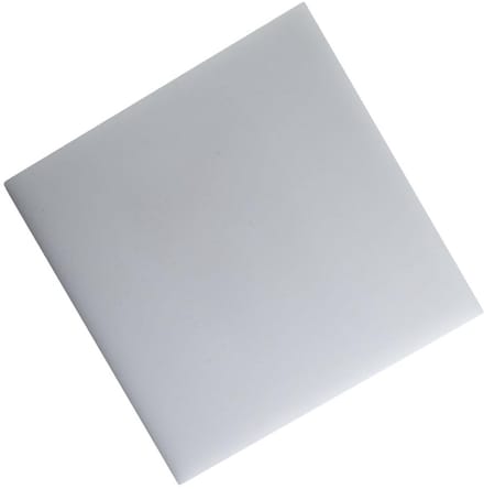 Polypropyleen Plaat - Kunststof Vel Wit - Doe-het-zelf Projecten - Chemisch Bestendig - 500 x 500 mm - Wit