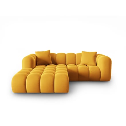3-zitshoekbank Halley velvet links | Windsor & Co